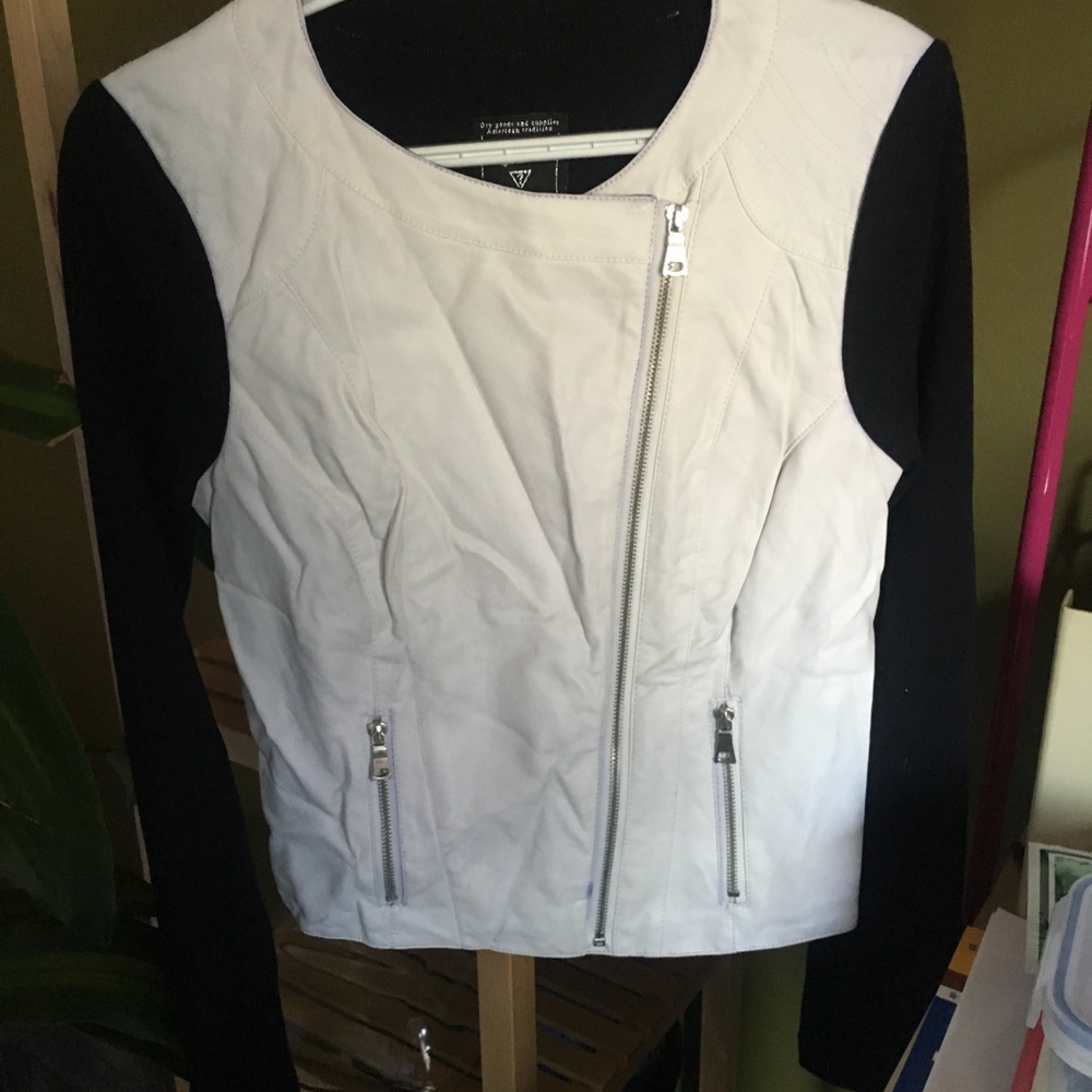 Guess leather jacket